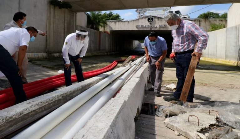 Al fin desaguan el túnel