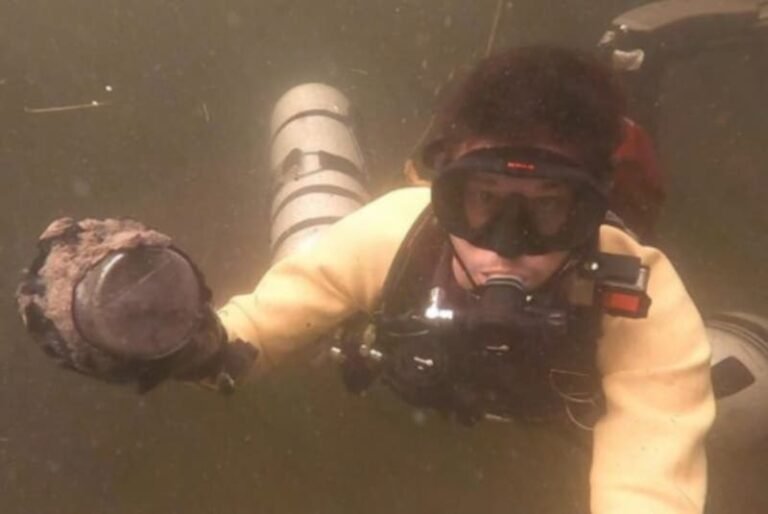 Medidores de luz en cenote