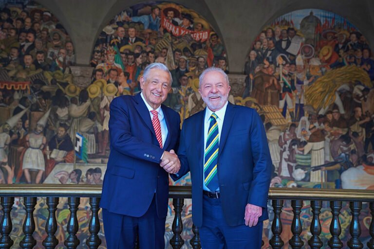 López Obrador celebra reunión con Lula Da Silva