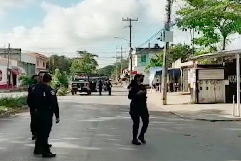 Reportan balacera en la región 510 de Cancún