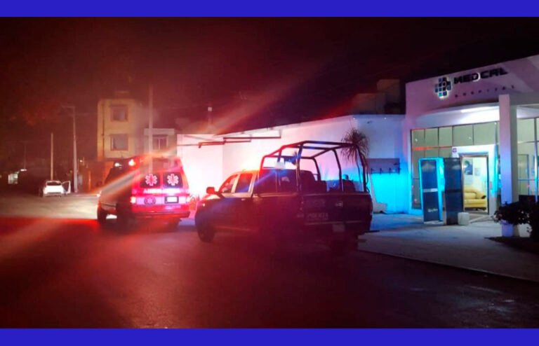Balean a hombre en intento de robo de caja fuerte en Cancún