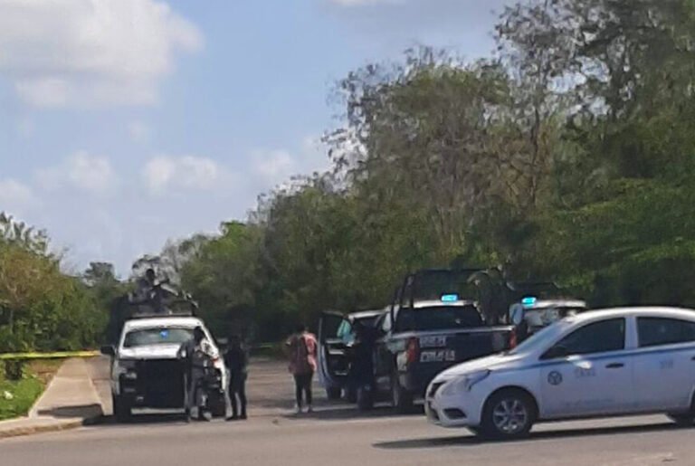 Hallan cuatro cadáveres en Playa del Carmen; podrían estar desmembrados los cuerpos