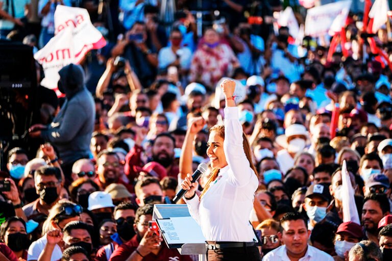 Mara Lezama se posiciona con el 42% en la preferencia de los electores en Quintana Roo