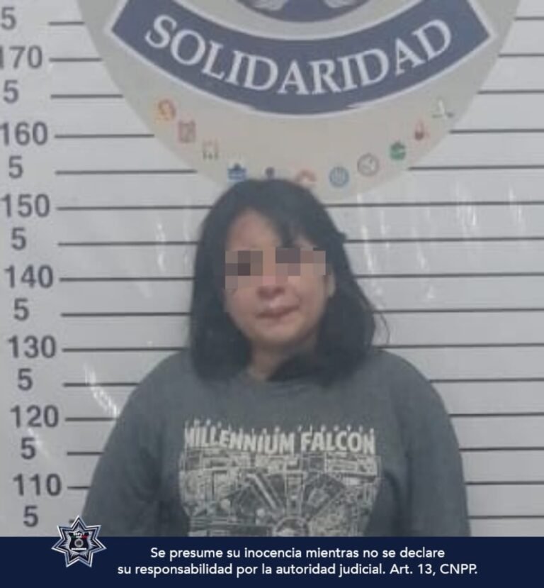 Aseguran a mujer que asesinó a su hermano en Playa del Carmen