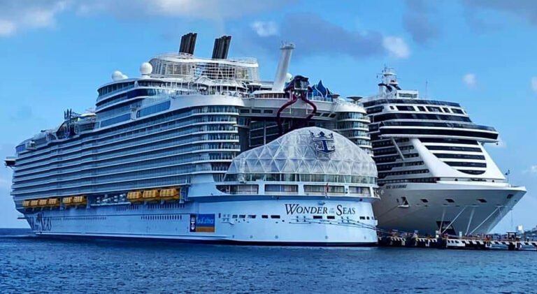 Cozumel recibe a “Wonder of the Seas”, el crucero más importante del mundo; mañana llega a Mahahual