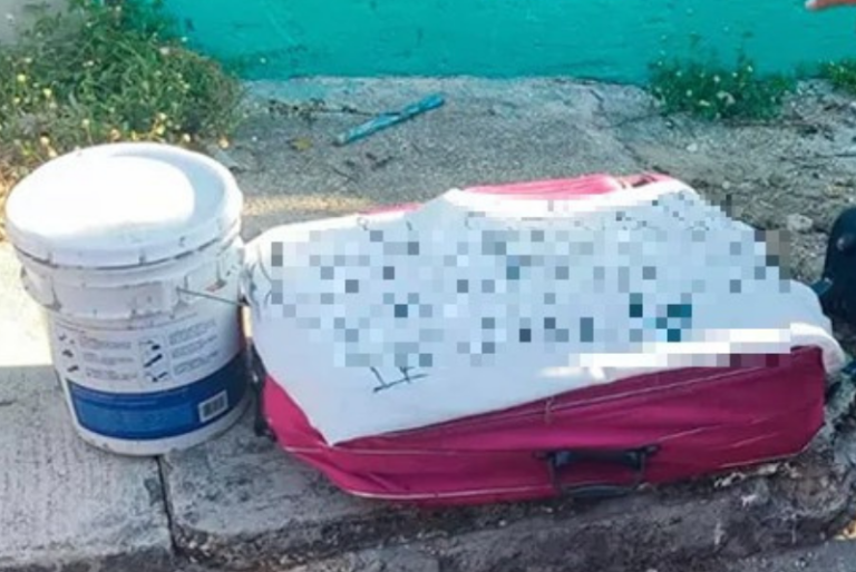 Hallan cuerpo desmembrado de una mujer dentro de una maleta, cerca de la Región 99 en Cancún