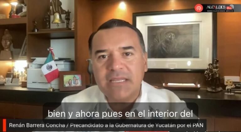 Yucatán necesita mantener su crecimiento económico: Renán Barrera