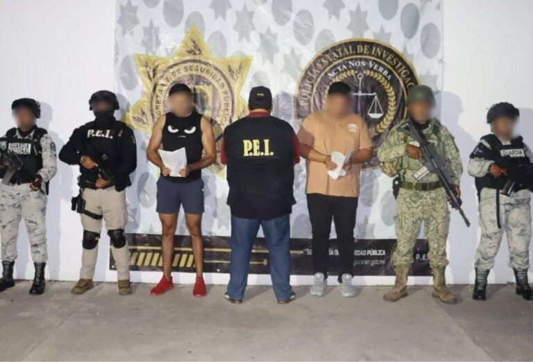 Tres detenidos por robo de camioneta en el norte de Mérida