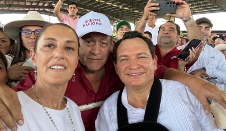 Deslucido acto político de Claudia Sheinbaum en Tizimín: descontento y desorganización