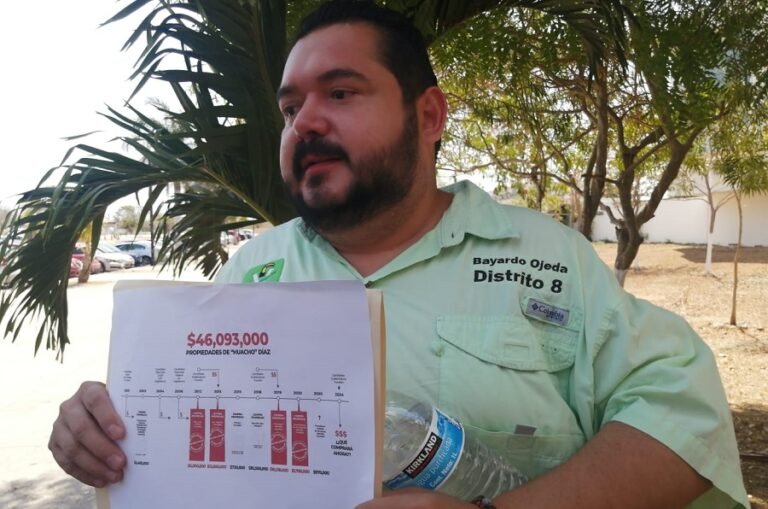 Bayardo Ojeda denuncia a “El Huachibom”  por enriquecimiento inexplicable