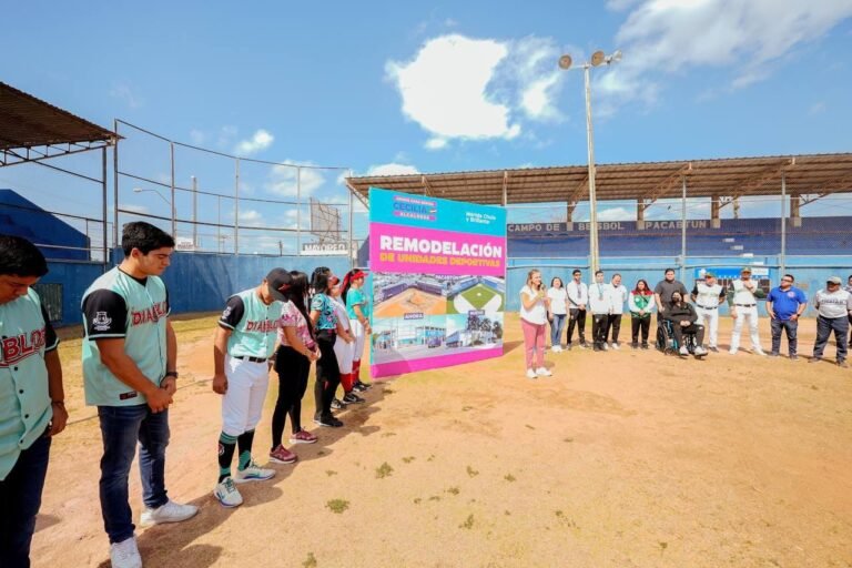 Cecilia Patrón promete remodelar las unidades deportivas de Mérida
