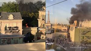 Incendio en el parque Epcot de Disney provoca breve evacuación en el pabellón de Francia