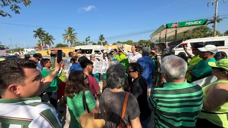 Vecinos de Cholul se levantan contra proyecto de gasolinera y obras viales