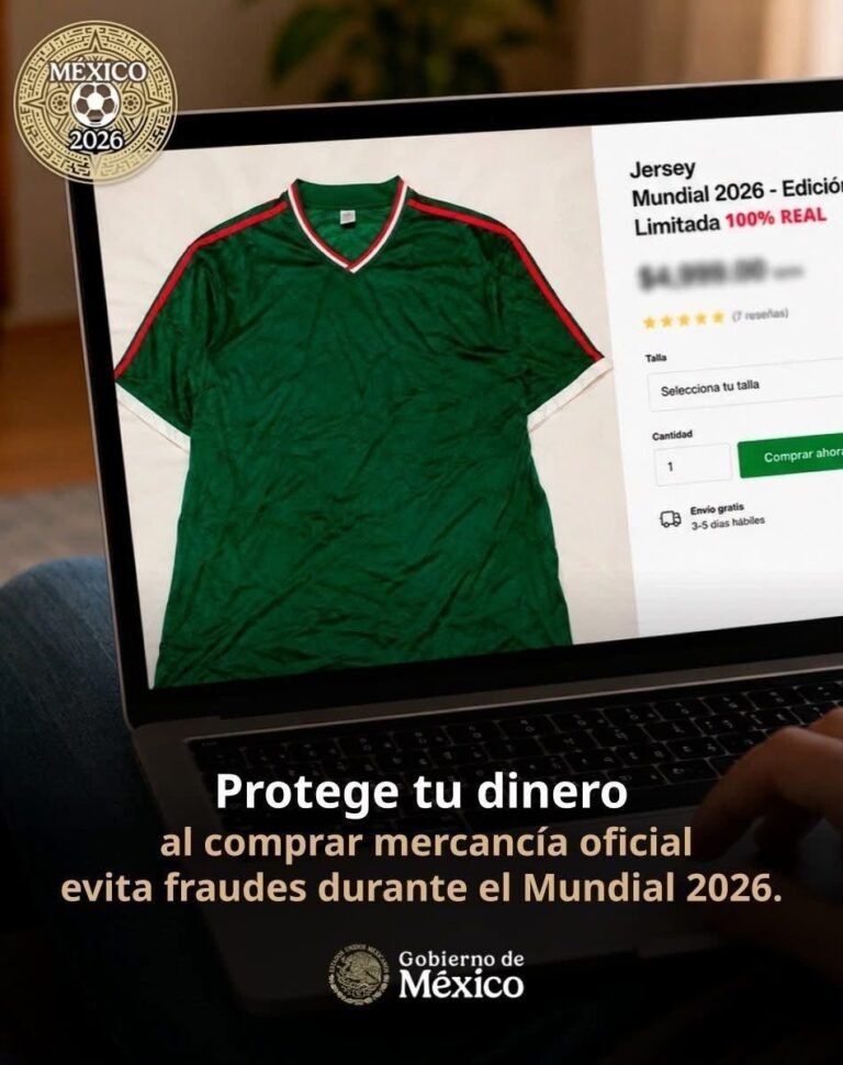 SSPC alerta por fraudes y mercancía falsa en este  Mundial FIFA 2026