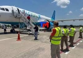 INDEMAYA DESCARTA PRESENCIA DE YUCATECOS EN VUELO DE REPATRIADOS ARRIBADO A MÉRIDA