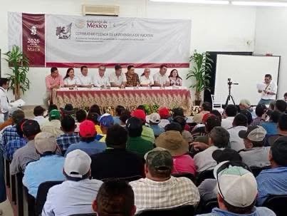 Crean Comisión de Cuenca del Sur de Yucatán para coordinar acciones en favor del agua