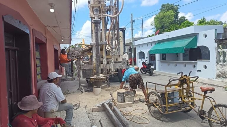 Edwin Bojórquez informa avances en obras pluviales, bacheo y mantenimiento de espacios públicos en Kanasín