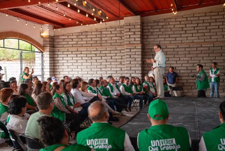 Ramírez Marín destaca impulso a servicios médicos accesibles y liderazgo cercano en el Partido Verde