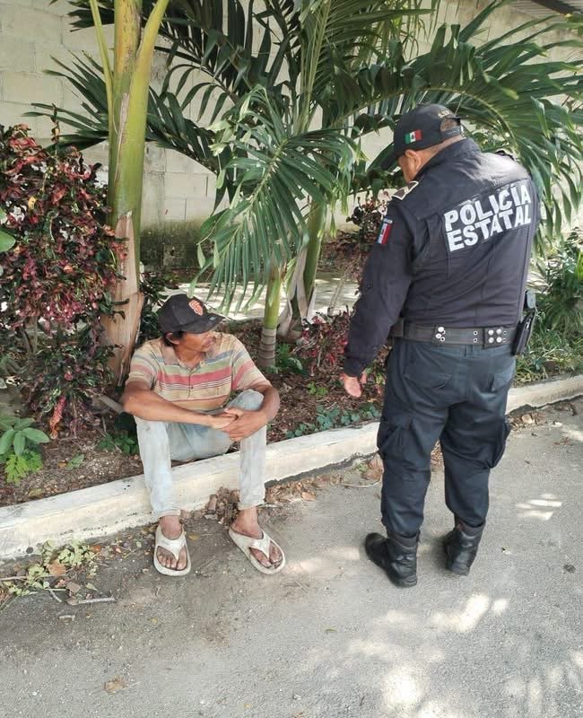 Encuentran con vida en Tamanché a hombre reportado como extraviado