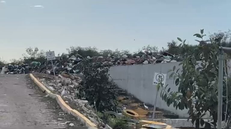 Vecinos alertan por foco de infección e incendios en el relleno sanitario de Progreso; exigen intervención ambiental