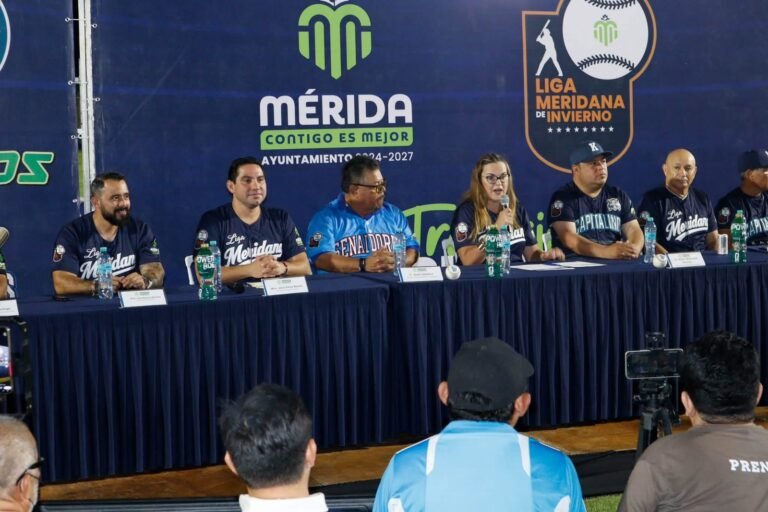 Edwin Bojórquez destaca participación histórica de un equipo del municipio en la Liga Meridana de Invierno 2026-2027