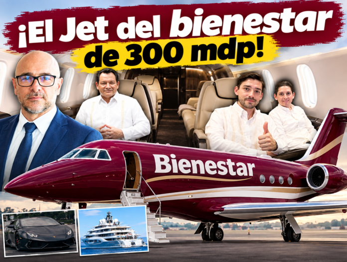 el jet del bienestar de 300 millones de la 4t en merida